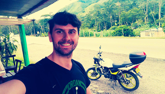 viaggiare in Colombia in moto