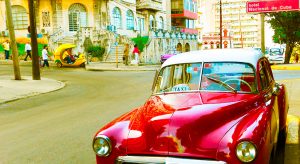 Cuba, macchina d'epoca